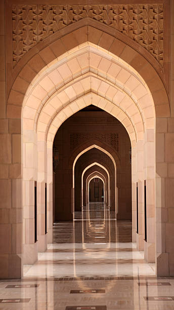 istock Archway in Grand Mosque, Oman 154290916