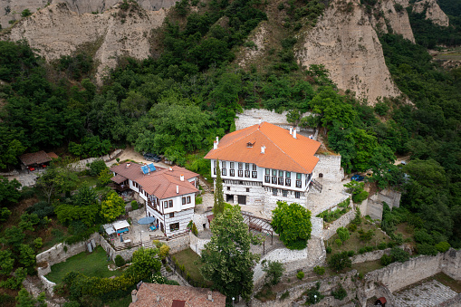 Aerial photos of the smallest town in Bulgaria
