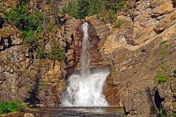 Waterfall in the American West