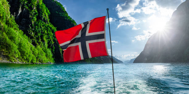 istock Boat trip on a fjord in Norway 1543007748