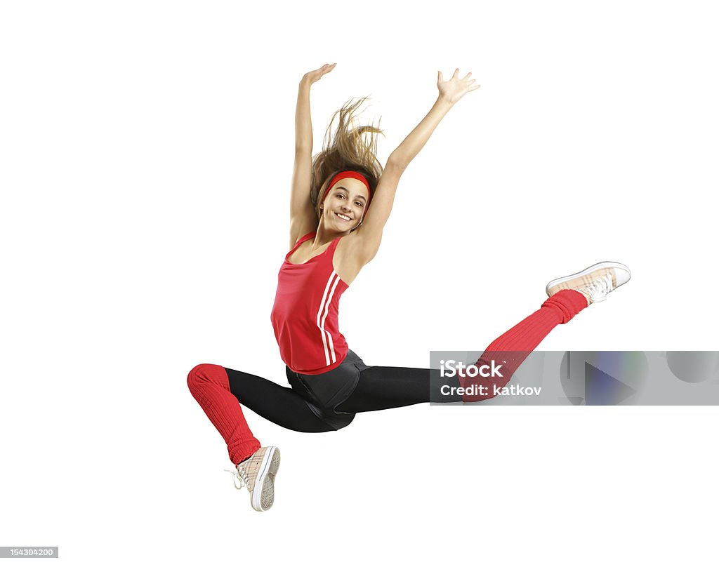 Fitness rapariga - Royalty-free Adolescente Foto de stock