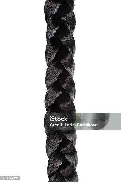Long Black Hair Braid Stock Photo - Download Image Now - Black Hair, Braided Hair, Beauty