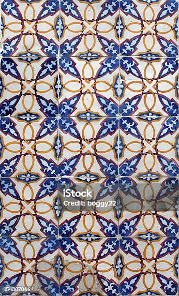 Azulejos De Lisboa Foto de stock y más banco de imágenes de Abstracto - Abstracto, Anticuado, Antigualla