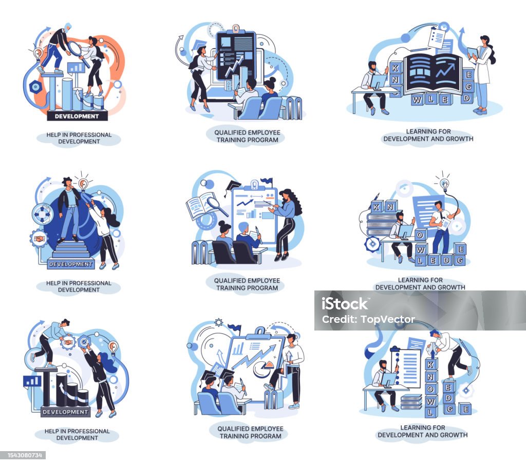 Help In Professional Development Qualified Employee Training Program ...