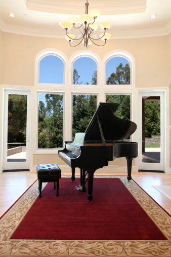 Luxury Home with Grand Piano