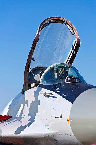 istock Cockpit of a MiG 29 aircraft. 154312182