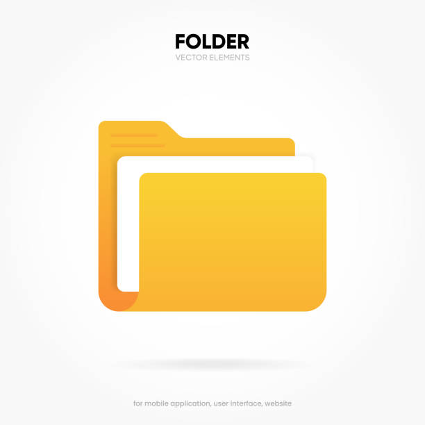 3d folder icon isolated on white background. Document symbol. 3d file icon. Binder sign modern, simple, vector, icon for website design, mobile app, ui. Vector Illustration 3d folder icon isolated on white background. Document symbol. 3d file icon. Binder sign modern, simple, vector, icon for website design, mobile app, ui. Vector Illustration tabs ring binder office isolated stock illustrations