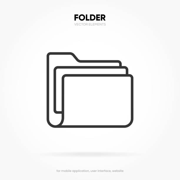 3d folder icon isolated on white background. Document symbol. 3d file icon. Binder sign modern, simple, vector, icon for website design, mobile app, ui. Vector Illustration 3d folder icon isolated on white background. Document symbol. 3d file icon. Binder sign modern, simple, vector, icon for website design, mobile app, ui. Vector Illustration tabs ring binder office isolated stock illustrations