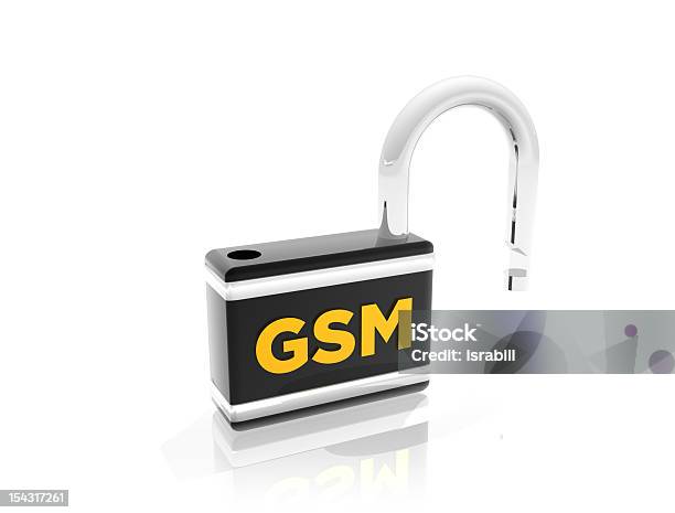 Stylish Gsm Lock For Your Site Or Banner Stock Photo - Download Image Now - Adult, Business, Business Person