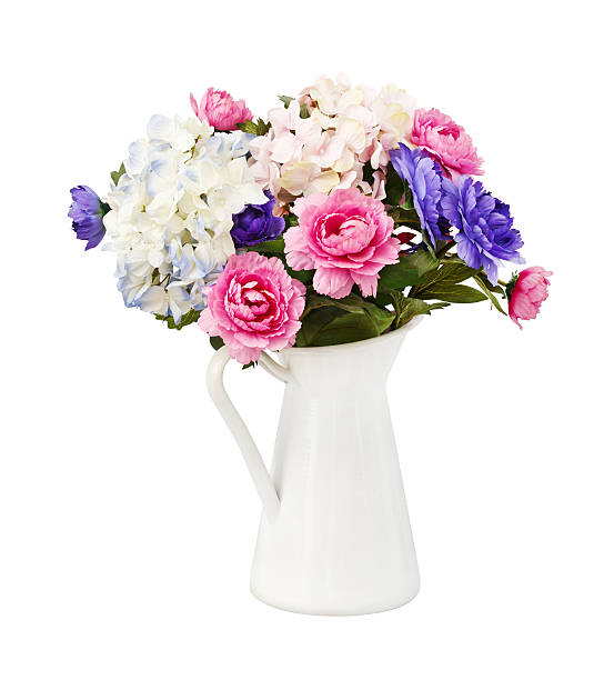 istock Colorful bouquet pink and blue flowers 154317540