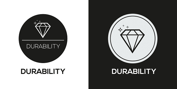 Durability Icon, Vector sign.