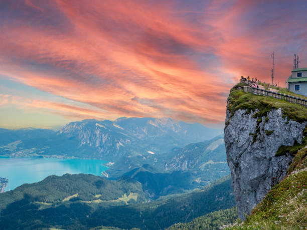 istock Summit on the Schafberg in Austria 1543260068