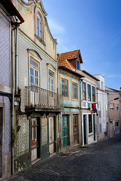 istock Typical houses of Aveiro (Portugal) 154328442