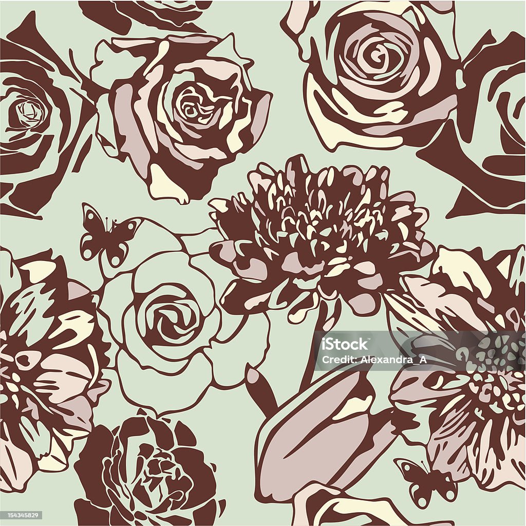 floral textura vetores - Vetor de Abstrato royalty-free
