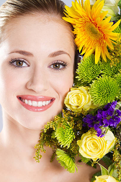istock woman and flowers 154348536