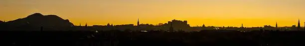 Photo of Edinburgh City Skyline at Sunrise