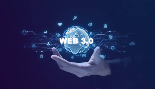 istock WEB 3.0 Concept. Photo of technology web3.0 design decentralized for everyone. web 3.0 next generation network. hight quality photo 1543536306