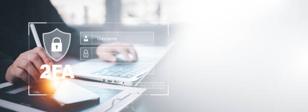 istock Cyber security and 2FA Security password login online concept  Hands typing and entering username and password of social media, log in with smartphone to an online bank account, data protection hacker 1543544793