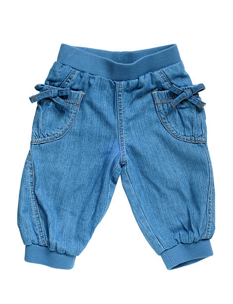 istock Little girls jean breeches 154373515