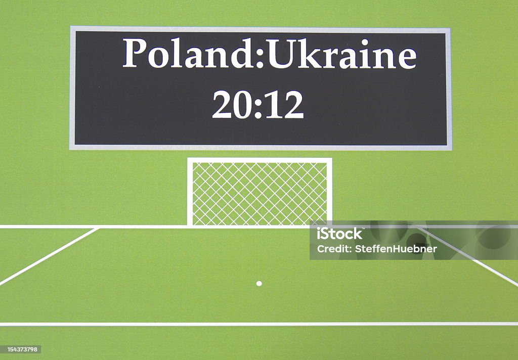 Campeonato Euro - Foto de stock de 2012 royalty-free