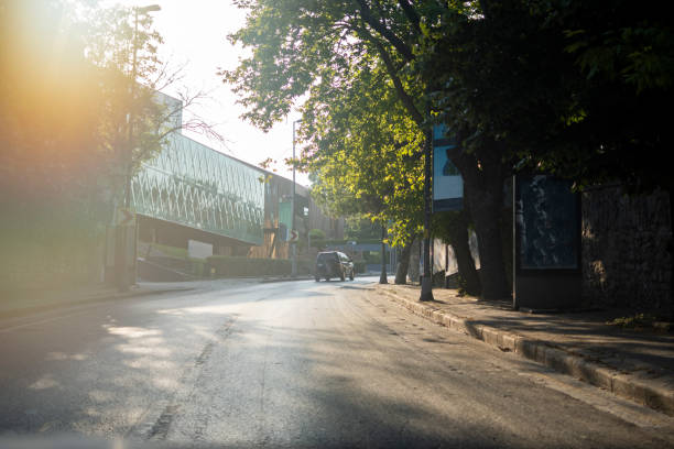istock Car on road to sunny day 1543798676