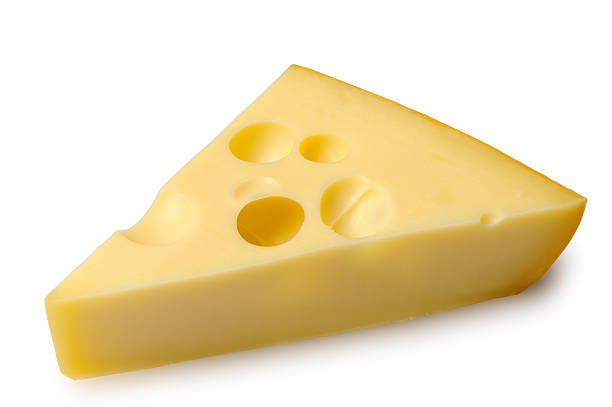 Piese of cheese stock photo