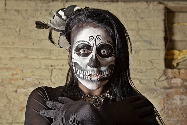 istock Day of the Dead Skull 2 154381943