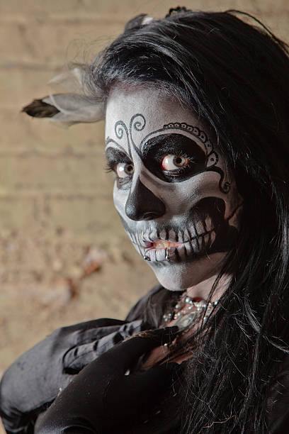 istock Day of the Dead Skulll 154381945