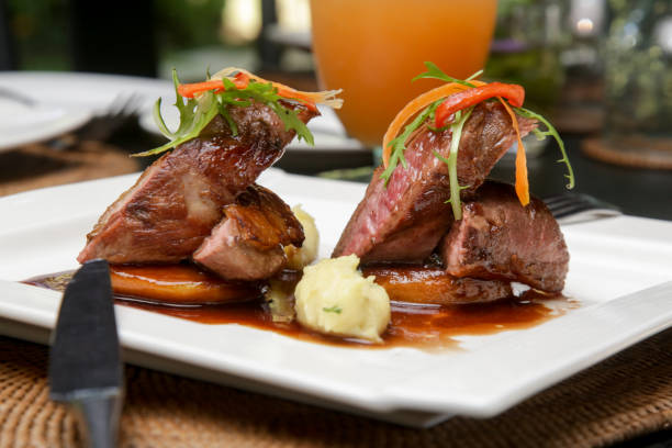 istock Pork tenderloin with honey garlic sauce 1543994117