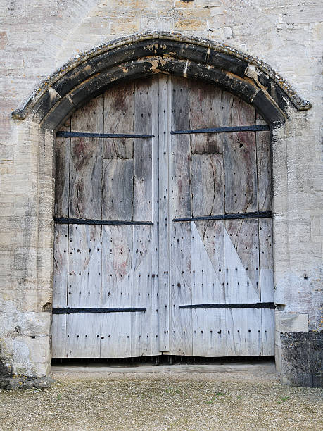 Barn Door stock photo