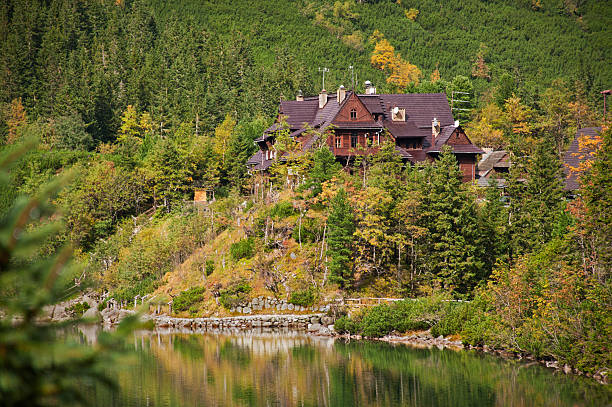 istock Wooden house 154406658