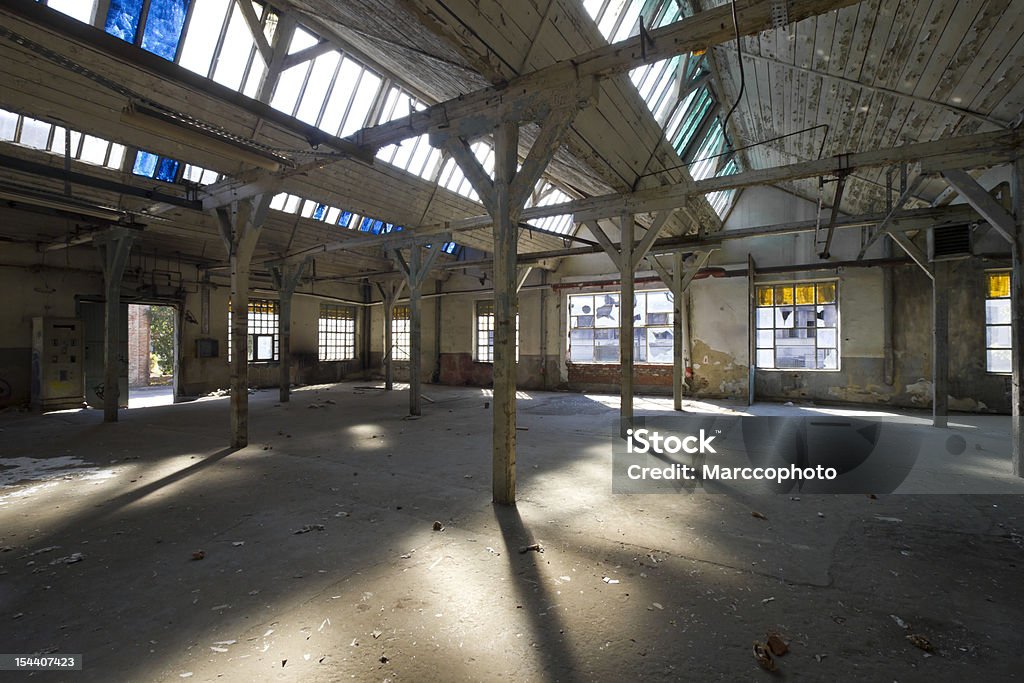 Schatten in hall - Lizenzfrei Abgerissen Stock-Foto