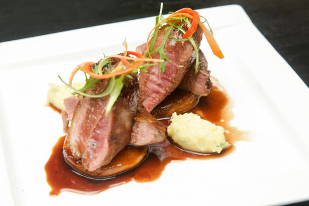 istock Pork tenderloin with honey garlic sauce 1544078328
