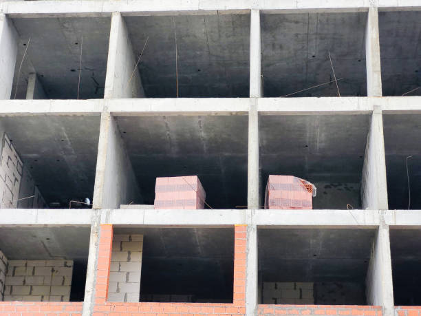 istock View of the row building facade concrete structure 1544080621