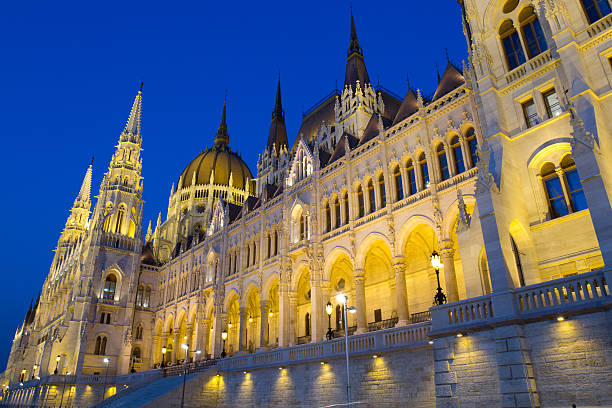 Parliament of Hungary stock photo