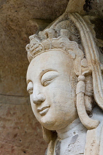 istock Ancient rock carving  of China 154412023