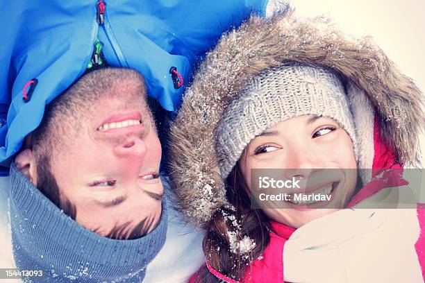 Joyful Asian Caucasian Couple Stock Photo - Download Image Now - 20-29 Years, Active Lifestyle, Adult