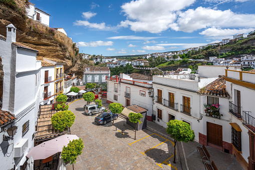 Plaza de Andalucia Square - Setenil de las Bodegas, Andalusia, Spain