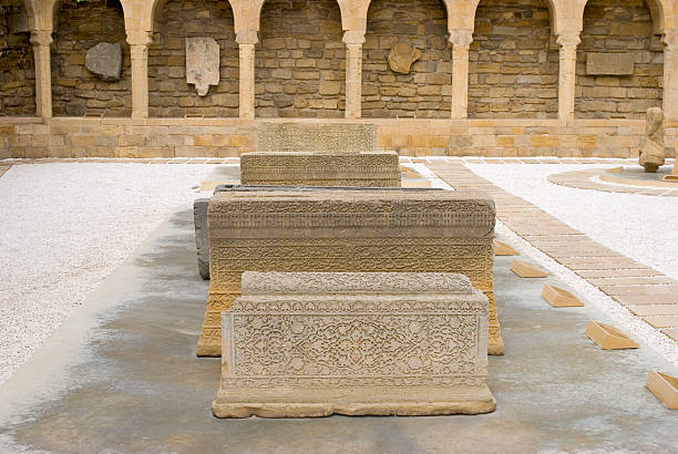 istock oriental tombstones 154414920