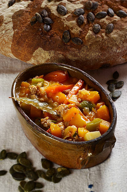 istock Goulash made of different pumpkin 154419682