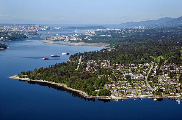 istock Vancouver - Deep Cove and downtown 154420416