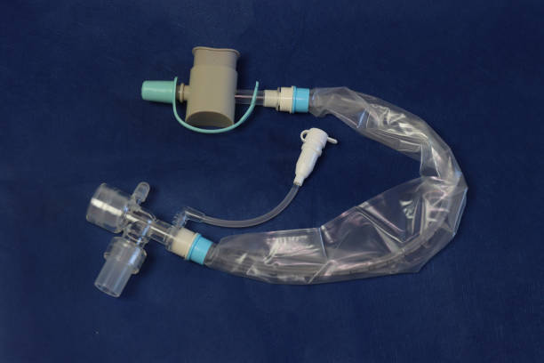 istock Closed tube suction isolated in a blue background 1544238614