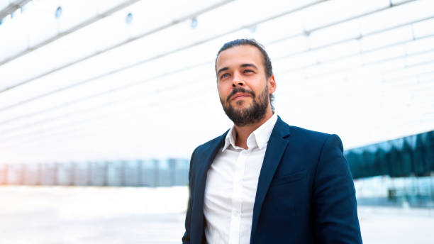 istock Handsome confidence hispanic businessman 1544240680