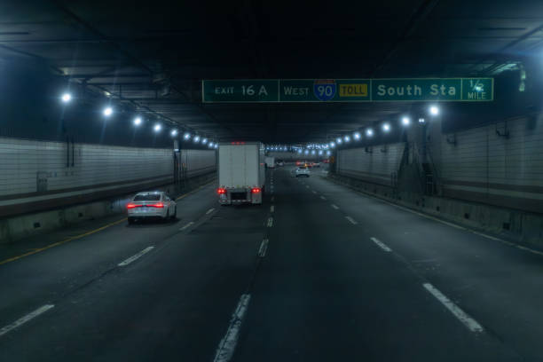 istock A car driving  a tunnel 1544364841