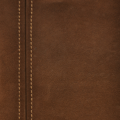 Brown leather textured