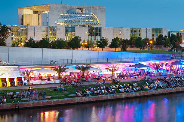 Berlin Party Strand Bar Chancellery