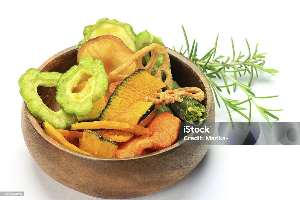 Gemüse-chips - Lizenzfrei Fotografie Stock-Foto
