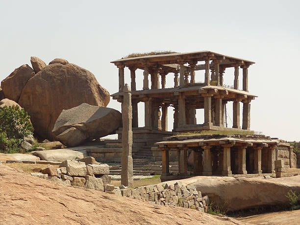 istock Hemakuta Hill at Vijayanagara 154455150