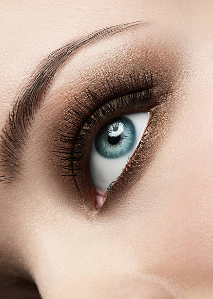 istock Woman eye with make-up 154457980