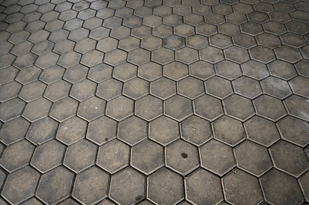 gray stone floor texture background, exterior design construction industry